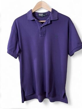 Ralph Lauren Men's Polo Shirt in Deep Purple